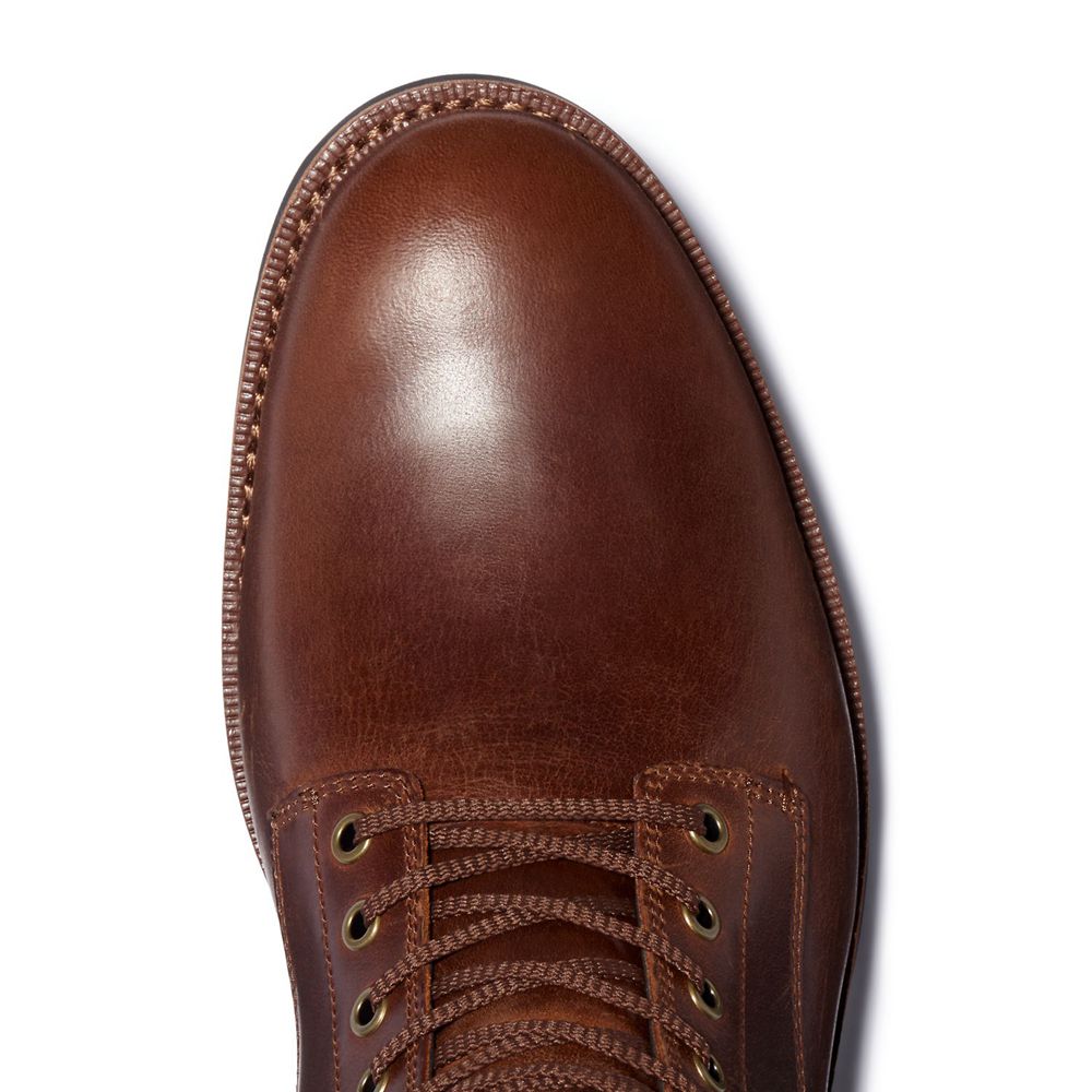 Bota Neve Masculino - Timberland Kendrick Side-Zip Impermeavel - WZOKD2765 - Marrom